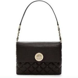 Kate Spade Handbag Black Leather Shoulderbag Purse